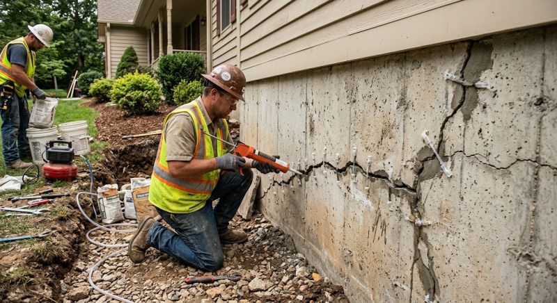 Cracked Foundation Repair in Saint Petersburg, FL