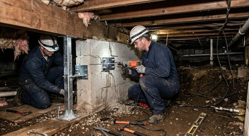 Crawlspace Foundation Repair in Hillsborough County, FL