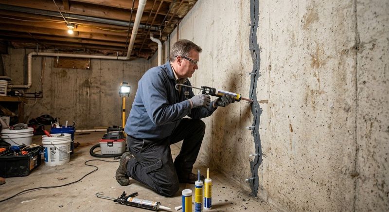 Basement Crack Repair in Ruskin, FL