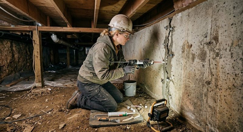 Basement Foundation Repair in Parrish, FL