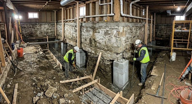 Basement Underpinning in Ruskin, FL