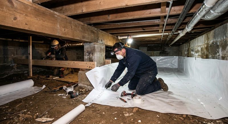 Crawl Space Leveling in Ruskin, FL