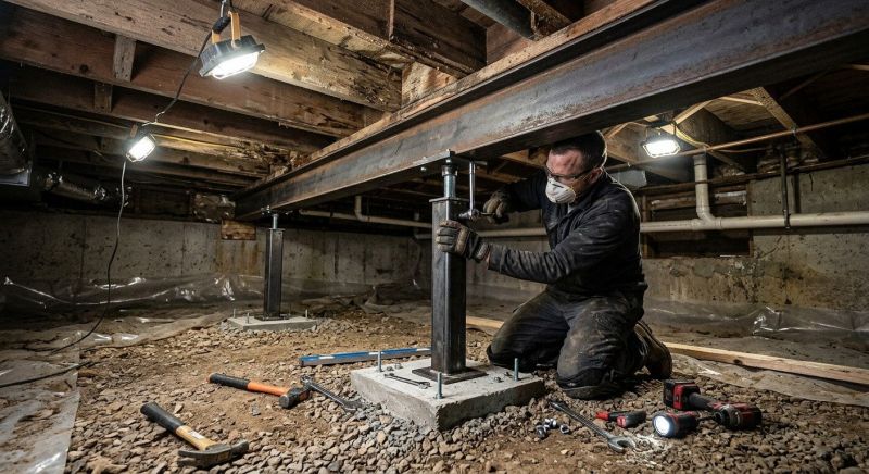 Crawlspace Structural Repair in Ruskin, FL
