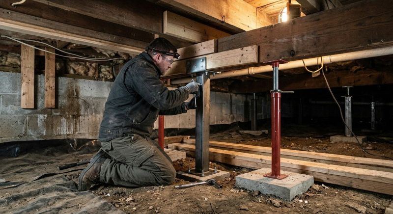 Crawlspace Structural Repair in Ruskin, FL