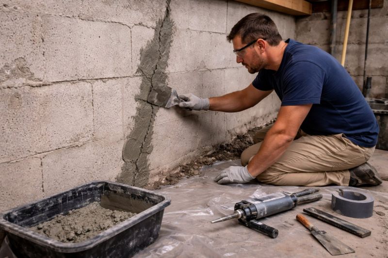 Foundation Crack Repair in Hillsborough County, FL