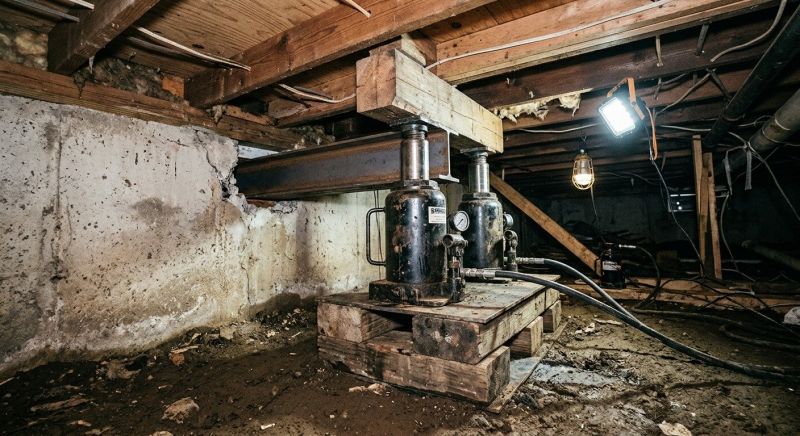 Foundation Jacking in Dover, FL