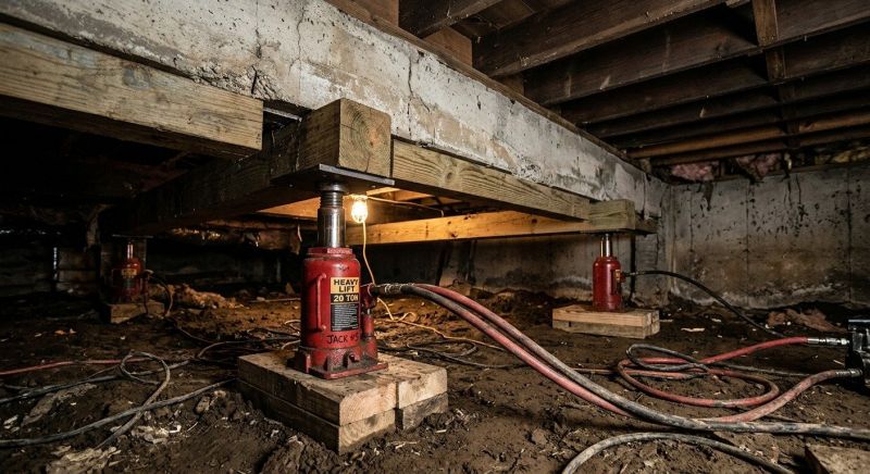 Foundation Jacking in Saint Petersburg, FL