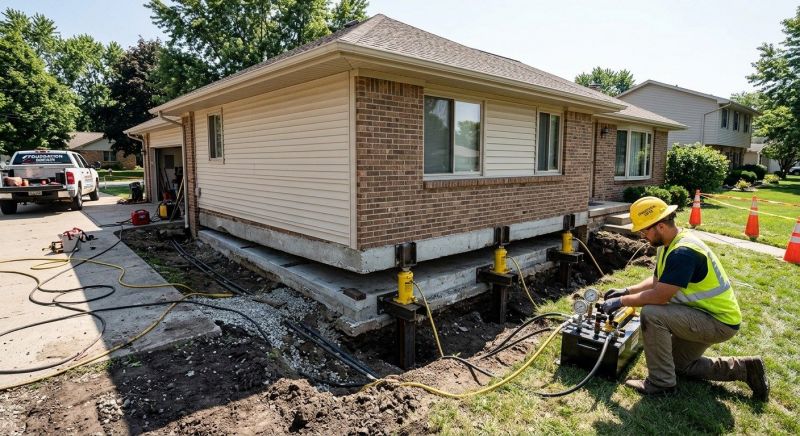 Foundation Lifting in Brandon, FL