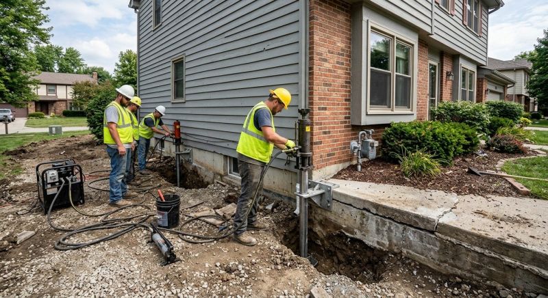 Foundation Stabilizing in Apollo Beach, FL