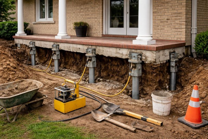 Foundation Stabilizing in Dover, FL