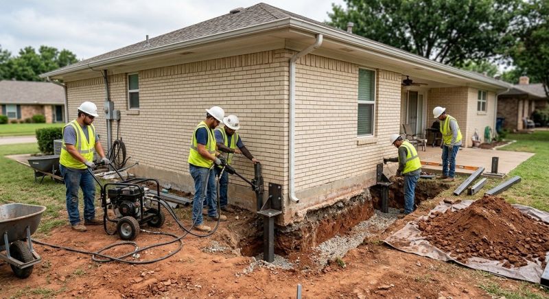 Foundation Stabilizing in Sun City Center, FL