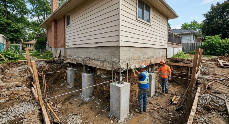 Foundation Underpinning in Ruskin, FL