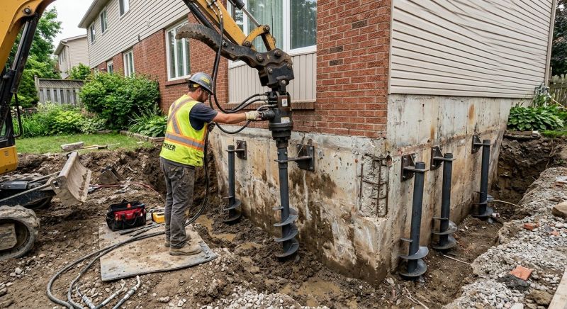 Helical Piers Installation in Ruskin, FL