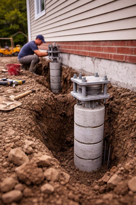 Helical Piers Installation in Ruskin, FL