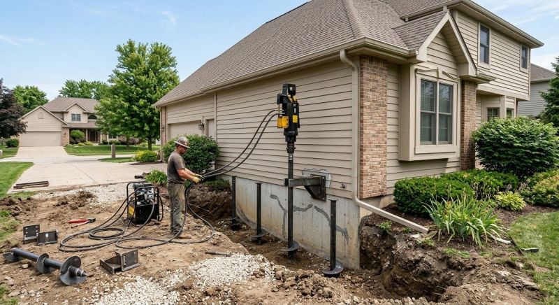 Helical Piers Installation in Ruskin, FL