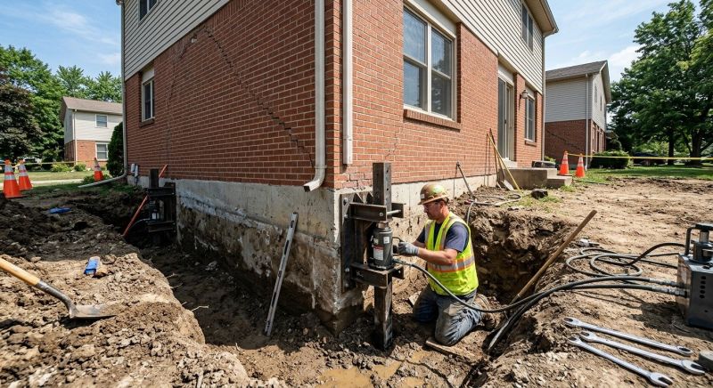 Sinking Foundation Repair in Hillsborough County, FL