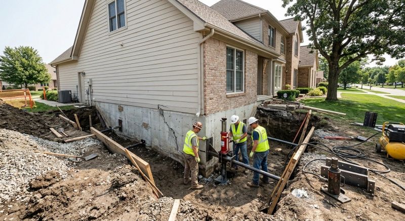 Sinking Foundation Repair in Hillsborough County, FL