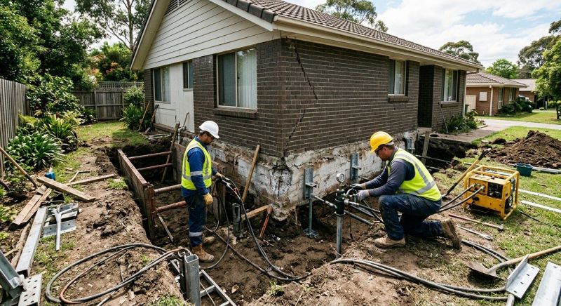 Sinking Foundation Repair in Largo, FL