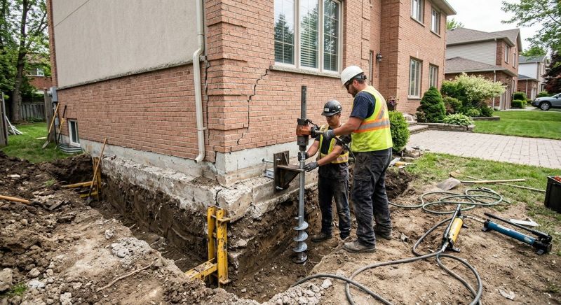 Sinking Foundation Repair in Wimauma, FL